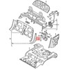 VAG NAUJAS AUDI AUDI TTRS KUPĖS ROADSTER TT TTS VANDENS NUTEKĖJIMO ŽARNAS 8J7825597B ORIGINALI