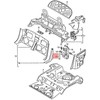 VAG NAUJAS AUDI AUDI TTRS KUPĖS ROADSTER TT TTS VANDENS NUTEKĖJIMO ŽARNAS 8J7825597B ORIGINALI