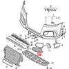 VAG NAUJAS AUDI RSQ3 8UB ORAŠTAS GROTELĖS JUODAI BLIZGUS 8U0807682MT94 ORIGINALUS