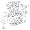 VAG NAUJAS OEM AUDI A3 8P GALINIS DANGTIS DUJŲ PILDYTAS STOVAS 8P3827552E ORIGINALUS