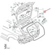 VAG NAUJAS OEM AUDI A3 8P GALINIS DANGTIS DUJŲ PILDYTAS STOVAS 8P3827552E ORIGINALUS
