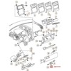 VAG NAUJAS OEM VW TOURAN 1T PORANKIO DANGTELIO UŽDENGIMAS LHD 1T1857131E75R ORIGINALUS
