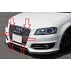 VAG Naujas originalus Audi A3 09-10 priekinis bamperis akmens pilkos spalvos grotelių komplektas 8P0853651P1QP