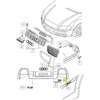 VAG NAUJAS ORIGINALUS AUDI A3 A4 A5 A6 TT 2.0TDI BAGAŽO EMBLEMA ŽENKLAS CHROMAS 8P0853743G 2ZZ