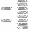 VAG Naujas originalus AUDI A3/S3 (09-13) priekinis bamperis kairysis rūko žibinto groteles OEM