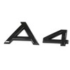 VAG NAUJAS ORIGINALUS AUDI A4 JUODOSIOS REDAKCIJOS GALINIS ŽENKLAS EMBLEMOS STIKERIS LOGOTIPAS 8W0853741T94