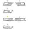 VAG Naujas originalus AUDI A4 S4 priekinis bamperis apatinis dešinysis groteles 8K0807682P01C OEM