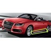 VAG Naujas originalus AUDI A5 S5 šoninis sparnas kairėje pusėje, paruoštas dažymui, akmenų smūgių apsaugai 8T0854931AGRU OEM