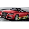 VAG Naujas originalus AUDI A5 S5 šoninis sparnas kairėje pusėje, paruoštas dažymui, akmenų smūgių apsaugai 8T0854931AGRU OEM