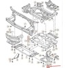 VAG NAUJAS ORIGINALUS AUDI A6 C7 PRIEKINIS KAIRĖS PUSĖS RATO SPOILERIS PURVO APSAUGA