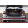 VAG Naujas originalus AUDI A6 S6 juodas galinis platininio pilko bamperio spoileris 4G0807521M1RR OEM