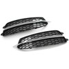VAG Naujas originalus AUDI A6/S6 S-Line priekinis bamperis kairysis apatinis groteles 4G0807681J01C OEM
