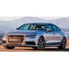 VAG NAUJAS ORIGINALUS AUDI A7 15-17 PRIEKINIS BAMPERIO GROTELIŲ NUMERIO PLOKŠTĖS UŽPILDYMO ŠALINIMAS Juodas