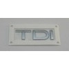 VAG NAUJAS ORIGINALUS AUDI A8 Q3 A5 A7 TDI GALINIS EMBLEMA ŽENKLAS CHROMAS 4H0853737B 2ZZ