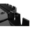 VAG Naujas originalus AUDI Q5 09-12 numerio laikiklis blizgus juodas 8R0807285BT94 OEM