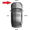 VAG NAUJAS ORIGINALUS AUDI Q5 2017 K/S KAIRĖS PUSĖS ORAĮKIO GIDAS GROTELĖ 80A807679D RU6