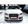 VAG Naujas originalus AUDI Q5 8R platininės pilkos spalvos bamperio numerio laikiklis 8R0807285Q1RR