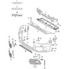 VAG Naujas originalus AUDI Q5 priekinis kairysis oro vadovas groteles satino juodos spalvos 8R0807681ACBFM OEM