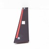 VAG NAUJAS ORIGINALUS AUDI Q7 07-16 DEŠINIS PRIEKINIS DURŲ B-STULPAS APDALE GLOSS Juodas