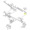 VAG Naujas originalus AUDI Q7 priekinio vairuotojo pusės lango valytuvo svirtis RHD 4L2955408A1P9 OEM