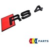 VAG NAUJAS ORIGINALUS AUDI RS4 2018- GALINIS BAGAŽO DANGTIS Juodas RS4 ŽENKLAS EMBLEMA 8W9853740T94