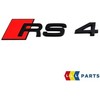 VAG NAUJAS ORIGINALUS AUDI RS4 2018- GALINIS BAGAŽO DANGTIS Juodas RS4 ŽENKLAS EMBLEMA 8W9853740T94