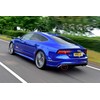 VAG Naujas originalus AUDI RS7 (14-17) galinis kairysis juodas chromuotas išmetimo antgalis 4G8253823A