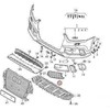 VAG NAUJAS ORIGINALUS AUDI RSQ3 2014-2018 DEŠINIS PUSĖS BAMPEŲ ORA KREIPTUVAS 8U0807682GT94