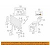 VAG Naujas originalus Audi sandarinis žiedas 1H0121687A / 1H0-121-687-A OEM