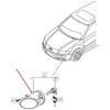 VAG Naujas originalus Audi TT 06-14 kairysis priekinis rūko žibintas 8J0941699 OEM