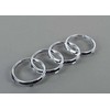 VAG NAUJAS ORIGINALUS AUDI TT 11-14 RS3 11-13 PRIEKINIS GROTELĖS AUDI EMBLEMA CHROMAS 8J0853605