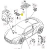 VAG Naujas originalus AUDI TT/TTS/TTRS R8 priekinis prietaisų skydelio garsiakalbis centras 8J0035362 OEM