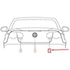 VAG NAUJAS ORIGINALUS VOLKSWAGEN VW EOS GALINIS 2.0 TDI EMBLEMA ŽENKLAS 5K0853675Q739