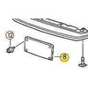 VAG Naujas originalus VW Beetle Tiguan Touareg 2012-2016 priekinis numerio laikiklis OEM