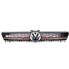 VAG NAUJAS ORIGINALUS VW GOLF GTI MK7 2013-2016 PRIEKINIS VIRŠUTINIS CENTRINIS GROTELĖS Juodas 5G0853651AJ