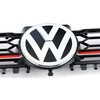 VAG NAUJAS ORIGINALUS VW GOLF GTI MK7 2013-2016 PRIEKINIS VIRŠUTINIS CENTRINIS GROTELĖS Juodas 5G0853651AJ