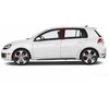 VAG NAUJAS ORIGINALUS VW GOLF MK6 09-13 5 DURŲ KAIRĖS PUSĖS B-STULPO APDAILA JUODA