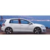 VAG NAUJAS ORIGINALUS VW GOLF MK7 13-17 5 DURŲ GALINIS DEŠINIS O/S B-STULPAS APDALE Juodas