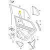 VAG NAUJAS ORIGINALUS VW GOLF MK7 13-17 5 DURŲ GALINIS DEŠINIS O/S B-STULPAS APDALE Juodas