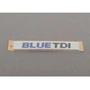 VAG Naujas originalus VW MĖLYNAS TDI galinis bagažinės ženklelis emblema mėlyna chromu 3C0853675BQWWS OEM