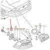 VAG NAUJAS ORIGINALUS VW PASSAT 2011-2015 SEDANAS IŠORINIS GALINIS ŽIBINTO GULINYS DEŠINĖS PUSĖS