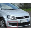 VAG NAUJAS ORIGINALUS VW POLO 10-14 PRIEKINIS BUFERIS DEŠINĖS PUSĖS GROTELIŲ APDAILA JUODA 6R0853666C 9B9