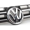 VAG NAUJAS ORIGINALUS VW TOUAREG 11-14 PRIEKINIS BAMPERIS CENTRINIS VIRŠUTINIS GROTELĖ 7P6853651A ZLL