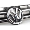 VAG NAUJAS ORIGINALUS VW TOUAREG 11-14 PRIEKINIS BAMPERIS CENTRINIS VIRŠUTINIS GROTELĖ 7P6853651A ZLL