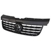 VAG Naujas originalus VW Transporter 03-10 priekinis centrinis groteles satino juodos spalvos 7H5853653 OEM