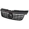 VAG Naujas originalus VW Transporter 03-10 priekinis centrinis groteles satino juodos spalvos 7H5853653 OEM