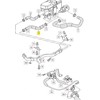 VAG Naujas originalus VW TRANSPORTER (2003-2010) šildytuvo vandens aušinimo žarna 7H0819320A OEM