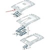 VAG Naujas VOLKSWAGEN TIGUAN AD1 lubų konsolės surinkimas 5NN867489RM5