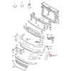 VAG NAUJAS VW TOURAN 1T KAIRĖS PRIEKINĖS APATINĖS RATO ARKOS DANGTIS 1T0805583A9B9 ORIGINALUS