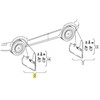 VAG Nauji originalūs VW TOURAN CADDY priekiniai purvo atmušėjai L+R 1T0075111
